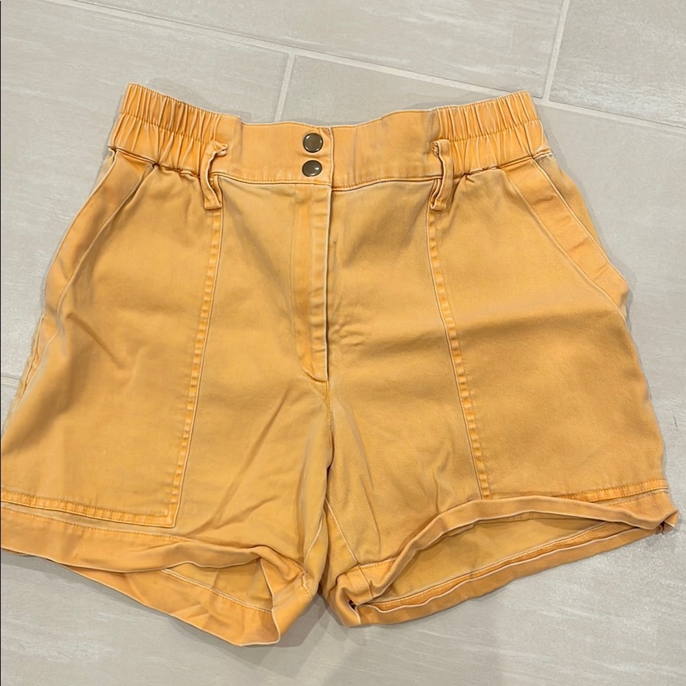 Women's Yellow Shorts